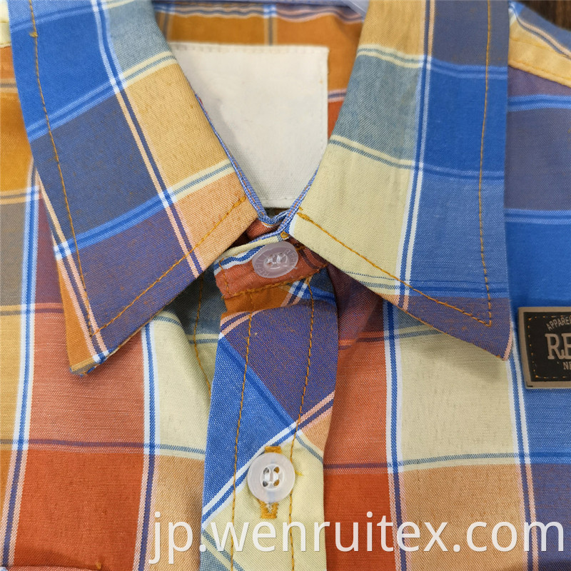 Cotton Shirting Printed Checked Normal Shirts